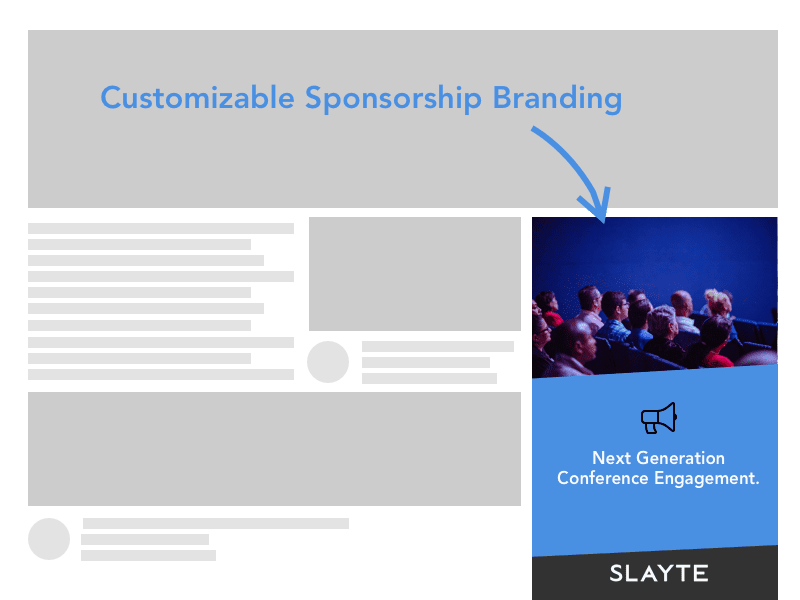Customizable sponsorship branding